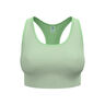 Seamless Medium Padded Sport-BH Damen-Mint