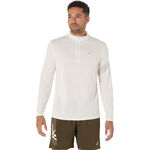 ASICS Bekleidung ASICS Icon 1/2 Zip Laufshirt Herren-Beige