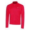 Pacer Half-Zip Laufshirt Herren-Rot