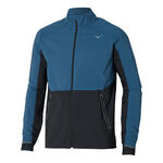 Mizuno Bekleidung Mizuno Premium Warm Laufjacke Herren-Blau,Dunkelblau