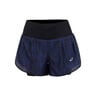 Road AOP 2in1 3.5in Laufshorts Damen-dunkelblau, schwarz