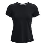 Under Armour Bekleidung Under Armour Streaker Jacquard T-Shirt Damen-Schwarz