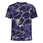 Odlo Bekleidung Odlo Zeroweight Chill-Tec Laufshirt Herren-Lila,Mint