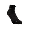 Performance Quarter Laufsocken-Schwarz