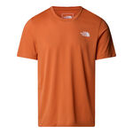 The North Face Bekleidung The North Face Lightbright Laufshirt Herren-Rost